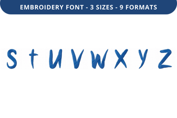 Cat Claws Font S to Z: A Craft Fair Review