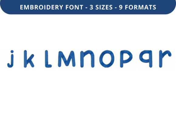 Puhoy Font J to R: A Holiday Embroidery Review
