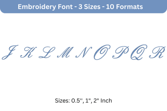 Review: English Font Uppercase J to R for Etsy Sellers