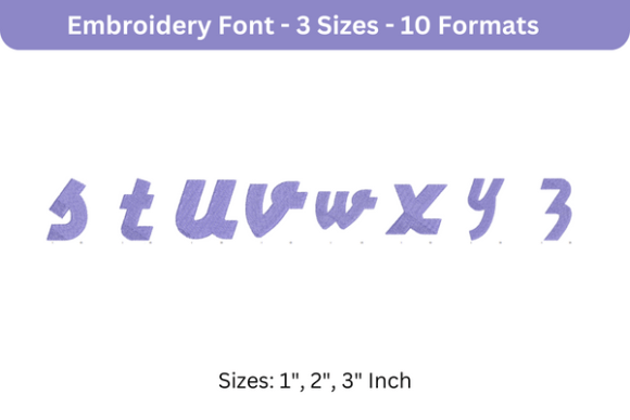 Reviewing Airstream Font Lowercase S–Z