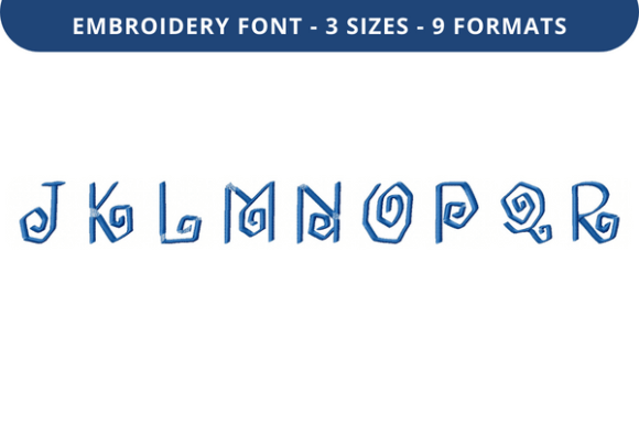 Reviewing Cool Culottes Font Uppercase J to R