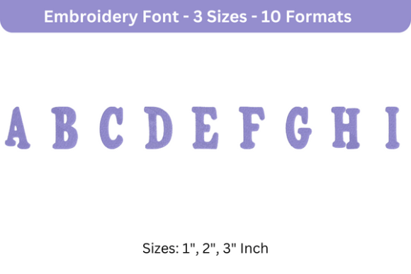 Reviewing Purevain Font Uppercase a to I for Boutique Sweatshirts