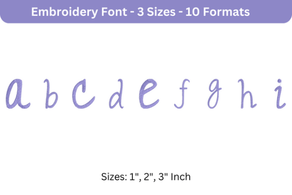 Reviewing Romantic Font a to I for Small Business Merch