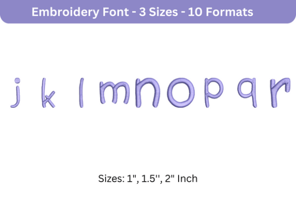 Reviewing Second Grader Font J to R for Merch
