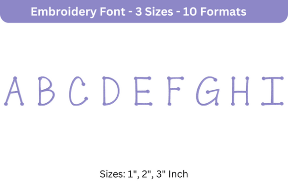 Scrap Girl Dots Font Review for Craft Fairs